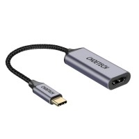  Adapteris Choetech HUB-H10 4K 60Hz USB-C to HDMI gray 